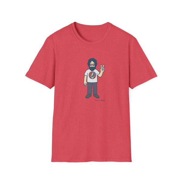 Grateful Dead - Peace Lovin' Jerry - Life is dead. Grateful Dead TShirt - StealieShop